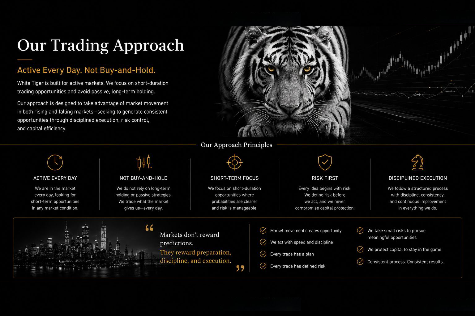 Our Trading Approach